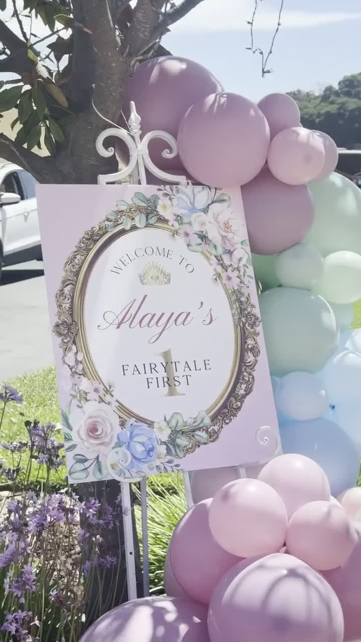 Alaya's first birthday celebration